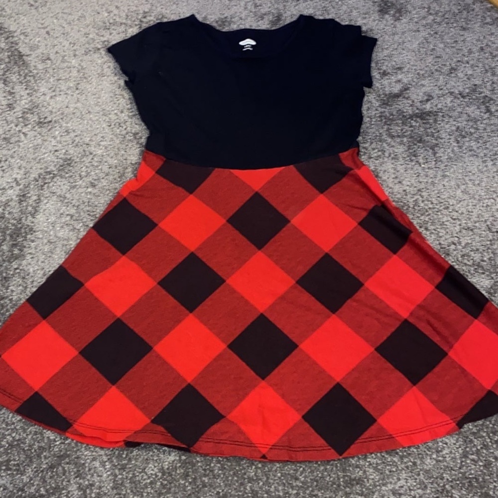 Old Navy Buffalo Plaid Dress